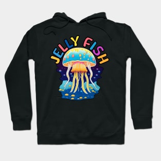 Animal Alphabet - J for Jellyfish Hoodie